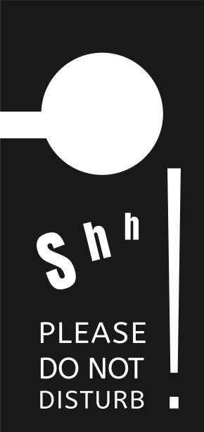 请不要打扰图标简单的风格图片下载