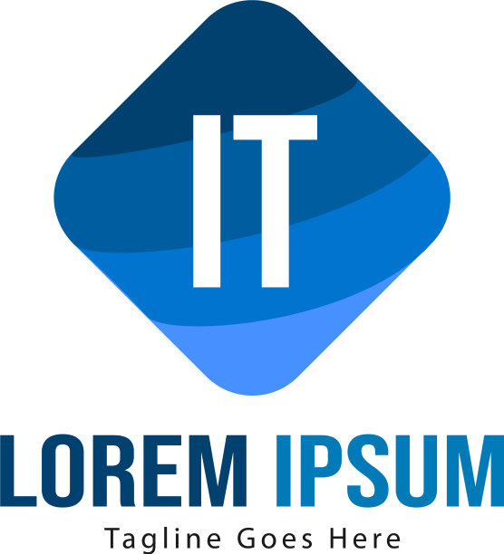 初始化it标志模板与现代框架图片下载