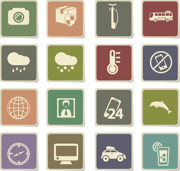 旅行图标设置图片下载