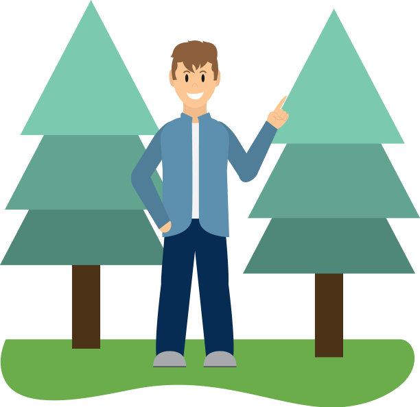 年轻人微笑着图片下载