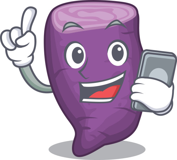 用手机与紫薯隔离用图片下载