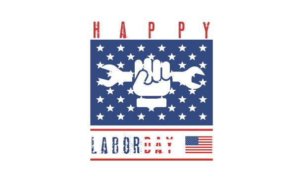 美国劳动节快乐标志设计图片下载
