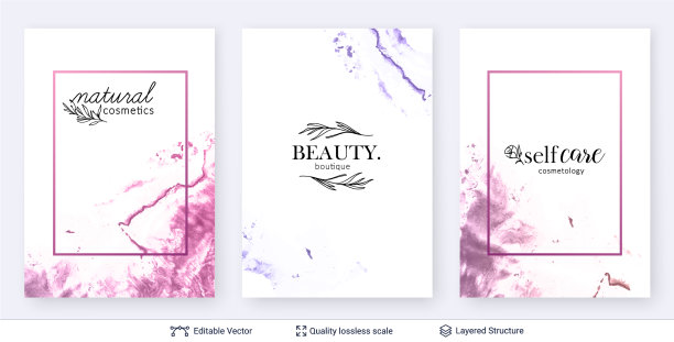 美容spa护理沙龙美容师标志设计图片下载