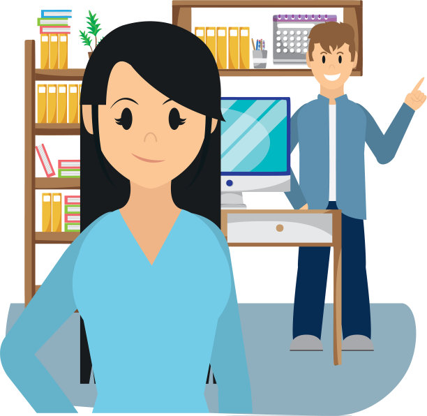 年轻夫妇卡通图片下载