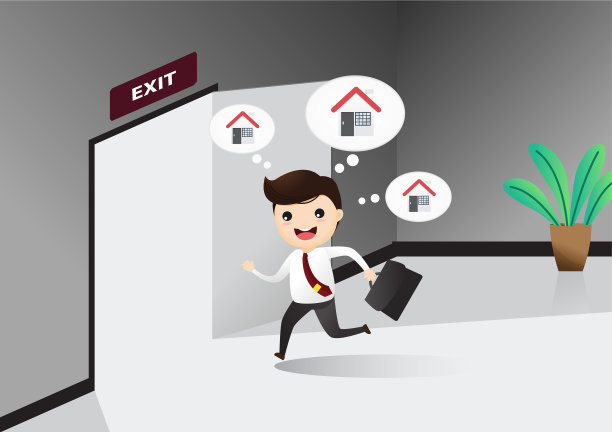 商人跑到出口门口，示意他下车图片下载