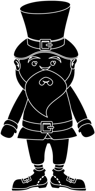 小精灵漫画人物图标图片下载