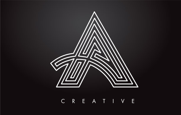 一个字母设计标志字母一个图标标志与图片下载