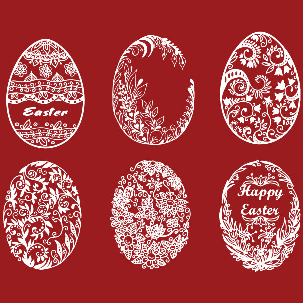 一套复活节彩蛋图片下载