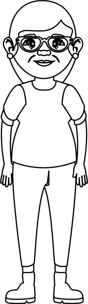 祖母头像人物图标图片下载