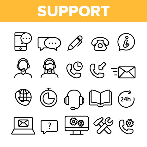 客户端支持细线图标集图片下载