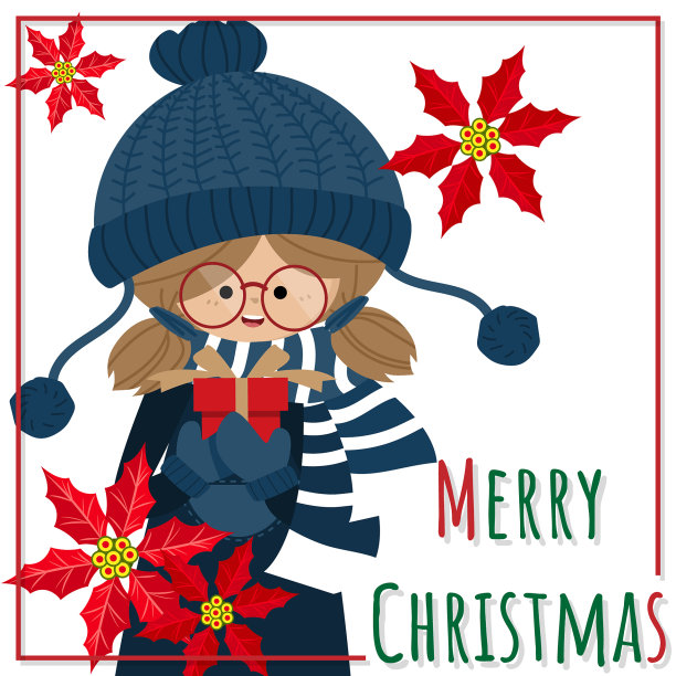 圣诞假期背景图片下载