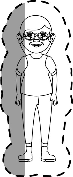 祖母头像人物图标图片下载