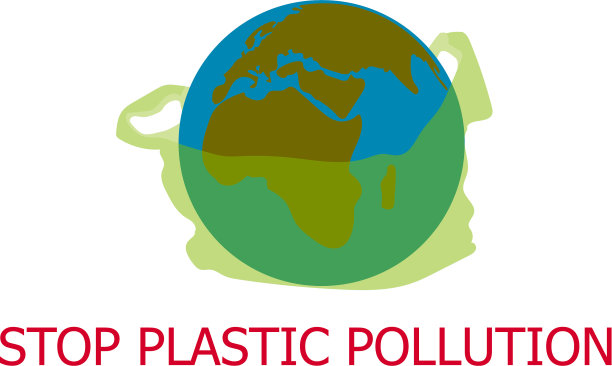 反对塑料垃圾污染的口号图片下载