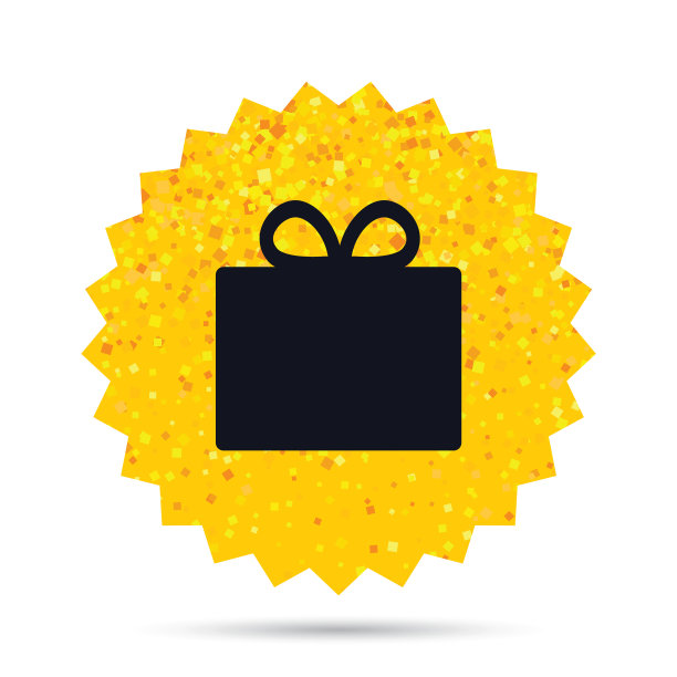 礼盒的标志，图标，现在的象征图片下载