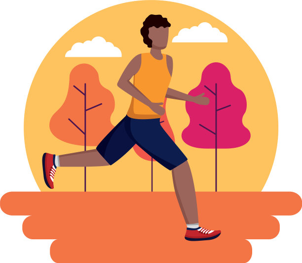 人跑步活动图片下载