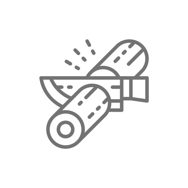 切卷日式料理线的图标图片下载