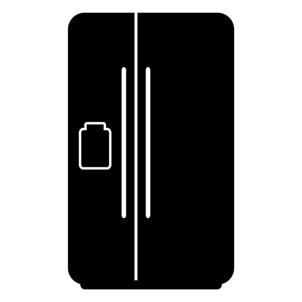 冰箱图标为白色图片下载