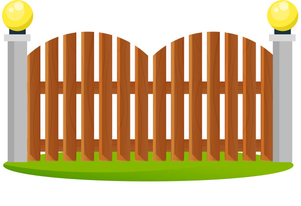 装饰木栅栏图片下载