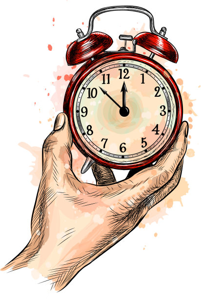 闹钟模拟经典复古风格从一个图片下载