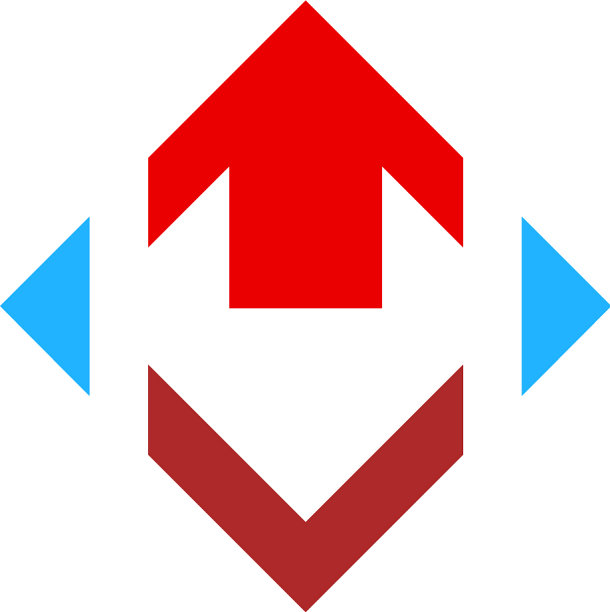 箭头向上标识企业标志图片下载