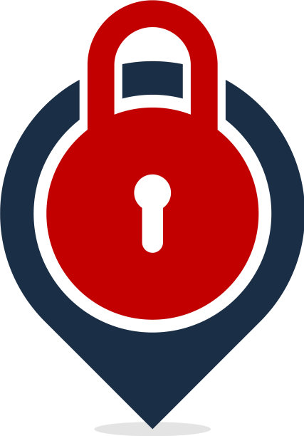 锁点标志图标设计图片下载