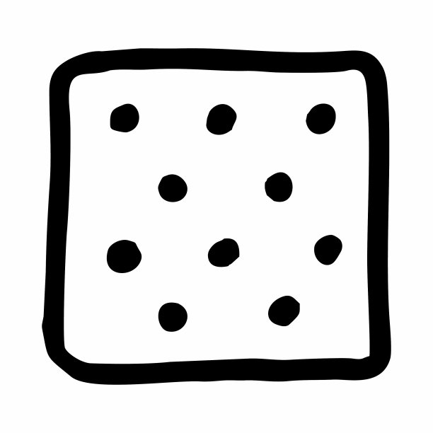 方形咸味饼干图片下载