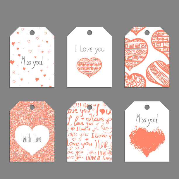 情人节的标签图片下载