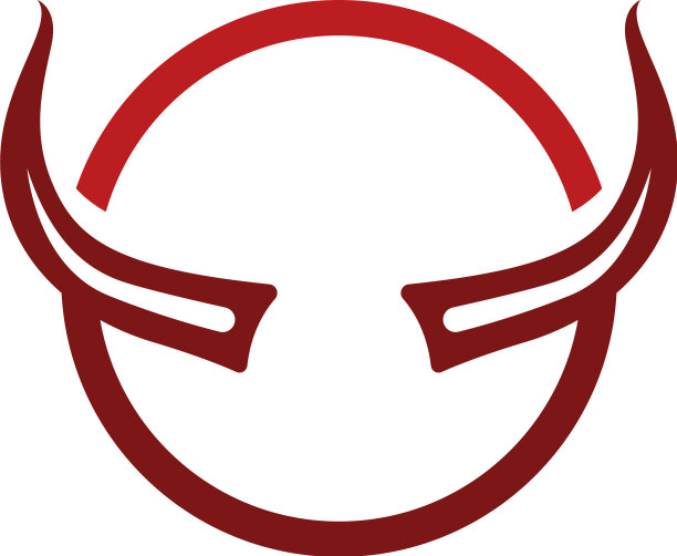 魔鬼角图标设计模板图片下载