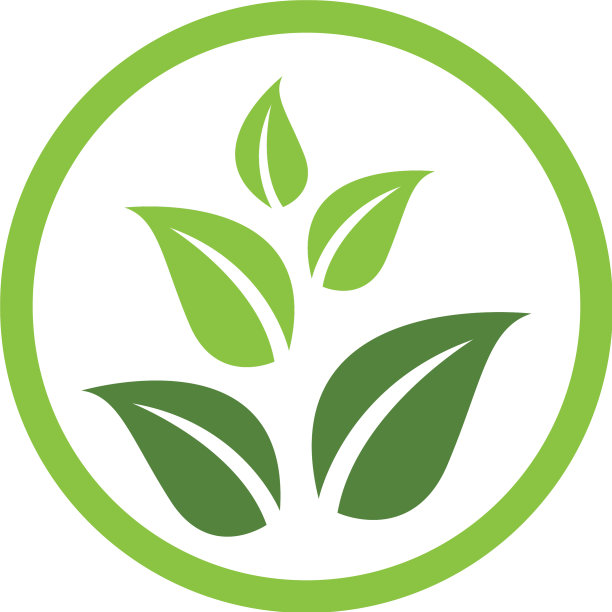 生态树叶Logo模板图片下载
