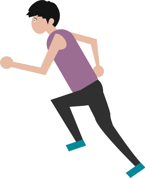 跑步者的图标图片下载