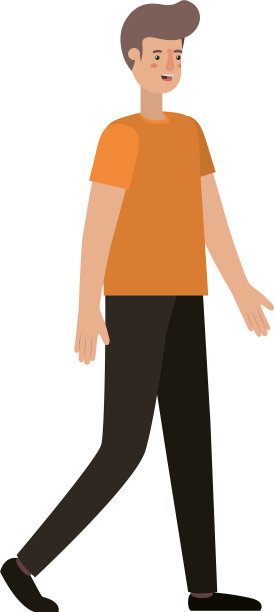 年轻人的行走角色图片下载