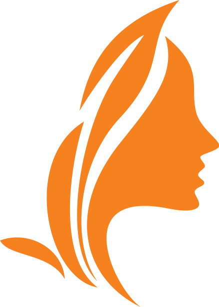 护肤女性脸上的标志图片下载