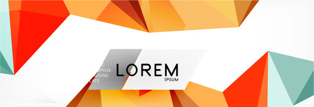 马赛克三角形低聚风格抽象图片下载