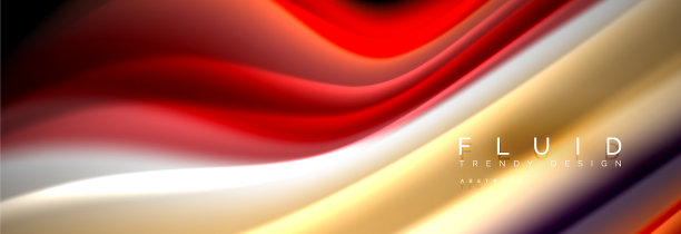 流体波线背景或几何图案图片下载