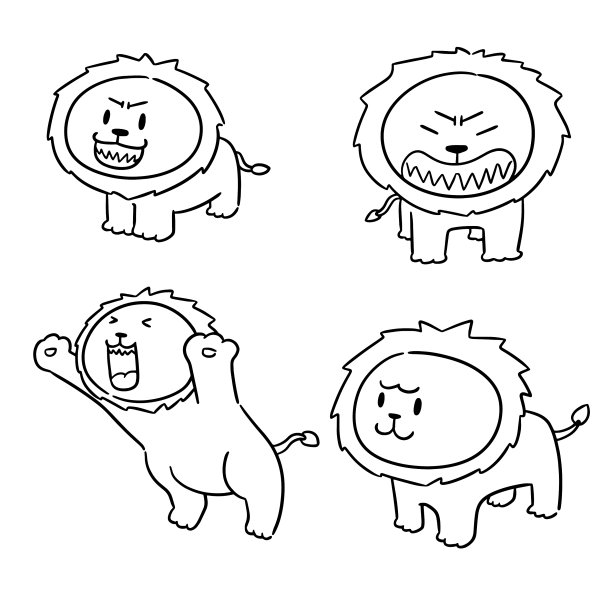 的狮子图片下载