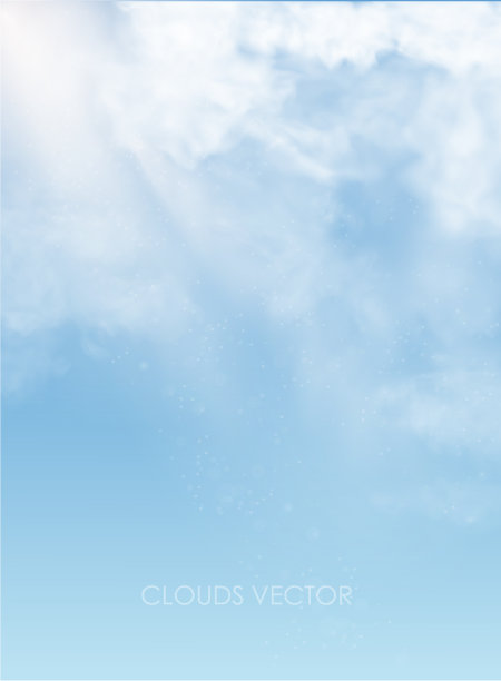 蓝天上的云和烟图片下载