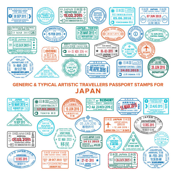 海关典型艺术护照入境及图片下载