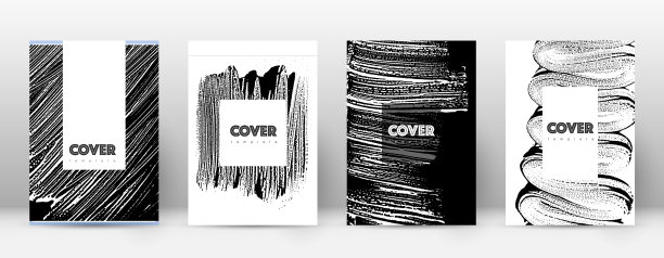 封面页设计模板潮人宣传册layou图片下载