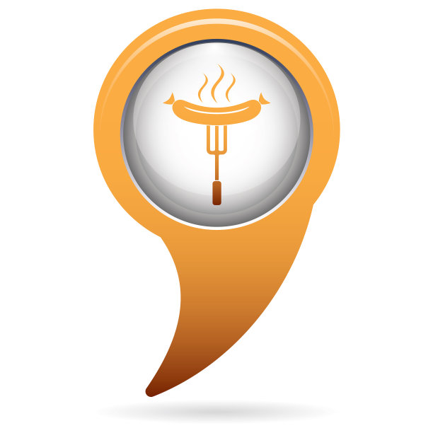 烧烤香肠图标图片下载