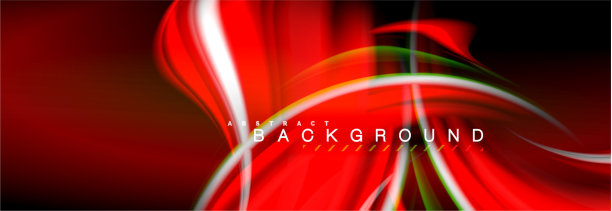 模糊流体颜色背景抽象波图片下载