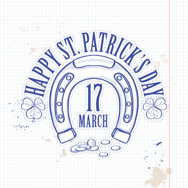 为圣帕特里克节写信图片下载