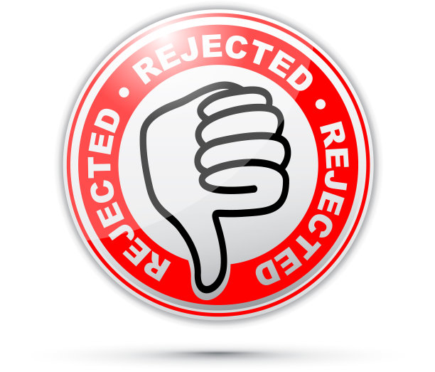 被拒绝的拇指向下图标图片下载