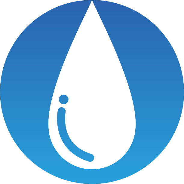 水的自然标志和符号模板图标应用程序图片下载