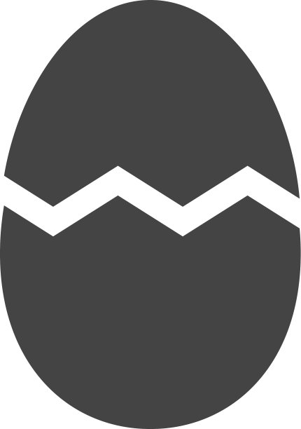 破蛋图标图形设计模板图片下载