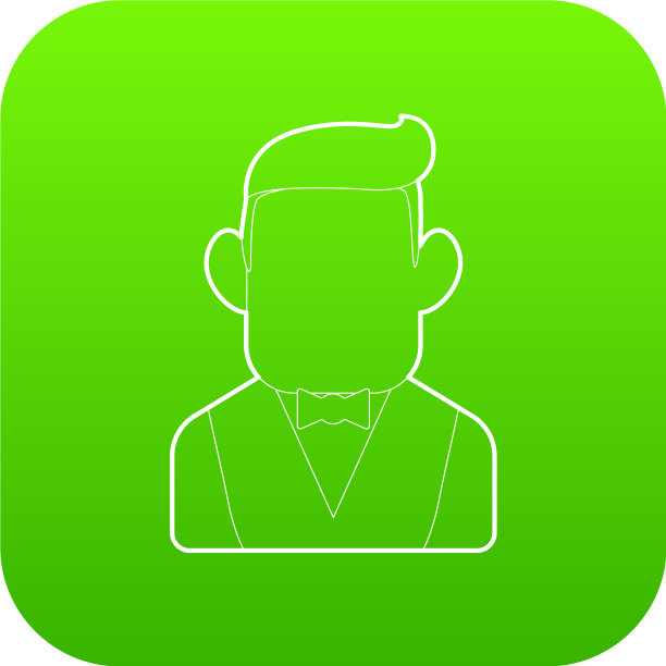 商人绿色图标图片下载