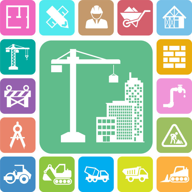 建筑图标设置图片下载