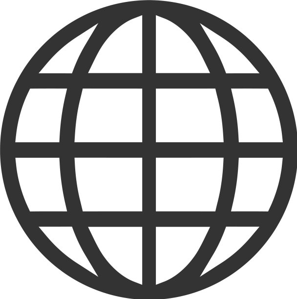 地球图标（扁平风格）图片下载