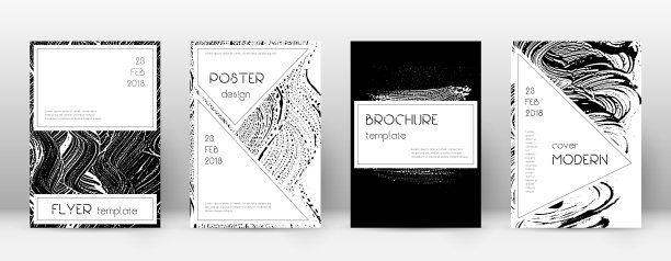 封面模板设计时尚的宣传册layou图片下载