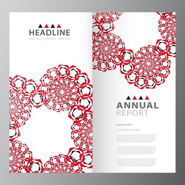 年度业务报告模板图片下载