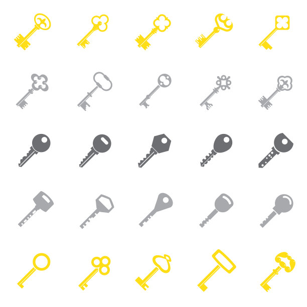 按键图标设置颜色为白色背景图片下载